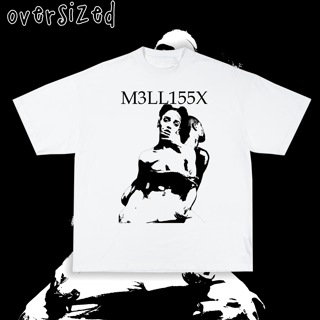 Camiseta Oversized Branca 'FKA TWIGS - M3LL155X'