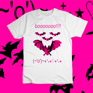 Nome do produto Camiseta 'boo!!!'
