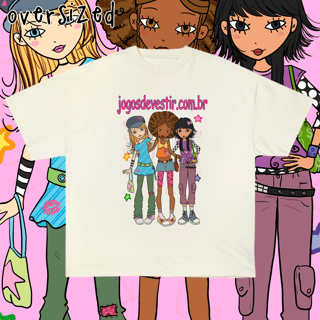 Nome do produto Camiseta Oversized 'jogos de vestir'