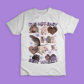 Nome do produto Camiseta 'IT IS NOT EASY BEIN' WHEZZY'