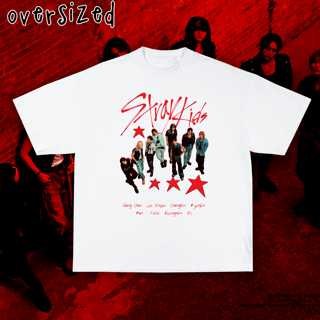 Nome do produto Camiseta Oversized 'STRAY KIDS (versão 1)'