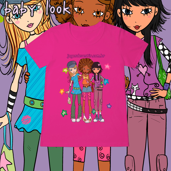 Baby Look 'jogos de vestir'