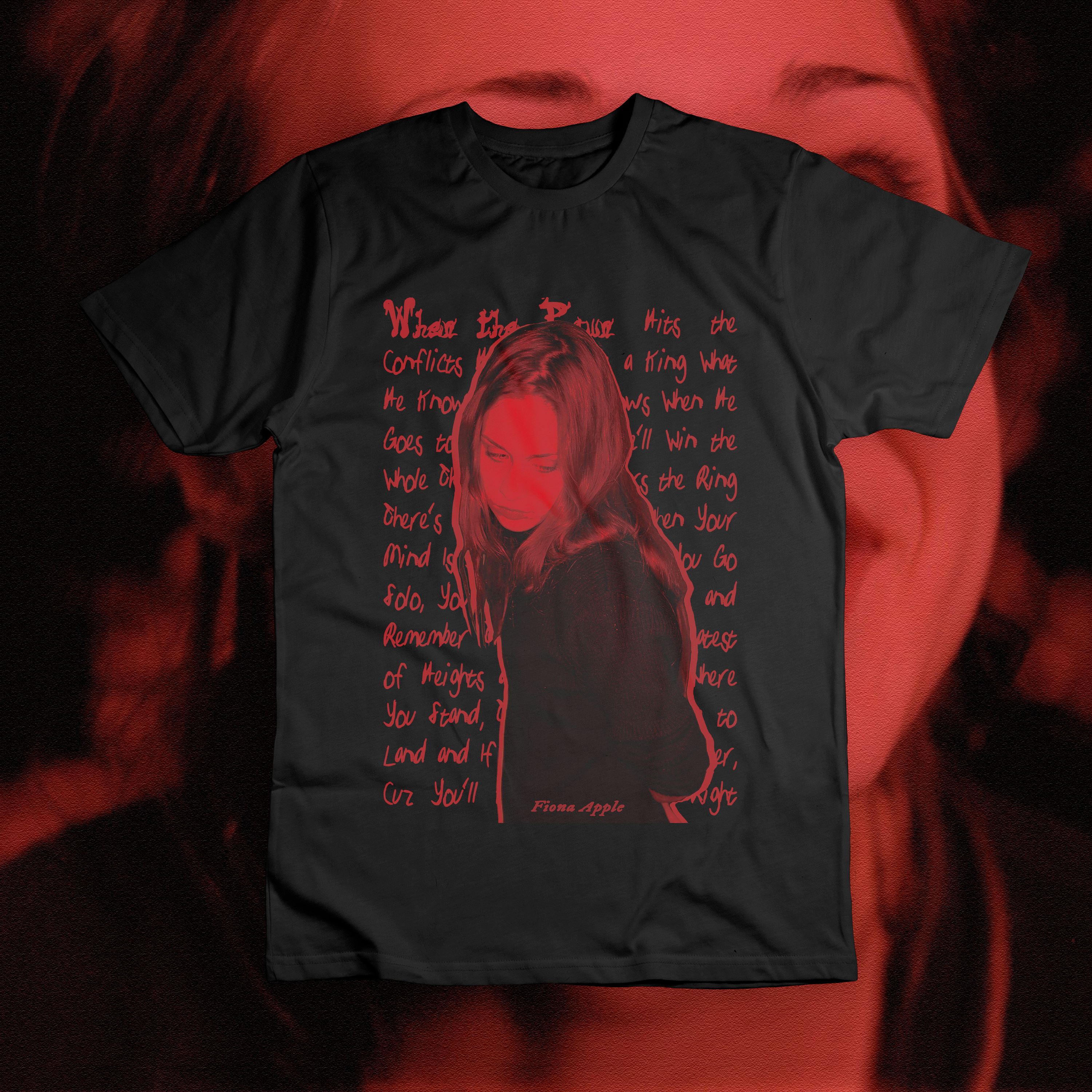 Camiseta 'FIONA APPLE - WHEN THE PAWN'