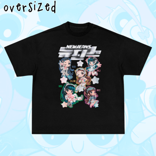 Nome do produto Camiseta Oversized 'NEWJEANS - BABY WEVERSE'