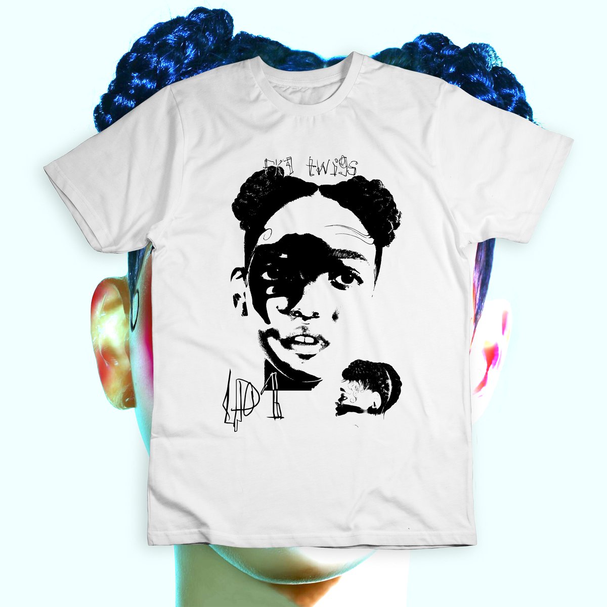 Nome do produto: Camiseta Branca \'FKA TWIGS - LP1\'