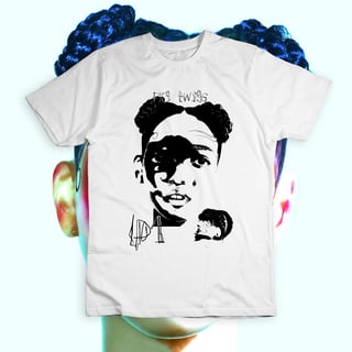 Camiseta Branca 'FKA TWIGS - LP1'