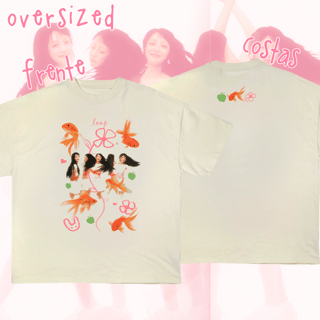 Nome do produto Camiseta Oversized Frente e Costas 'YVES'