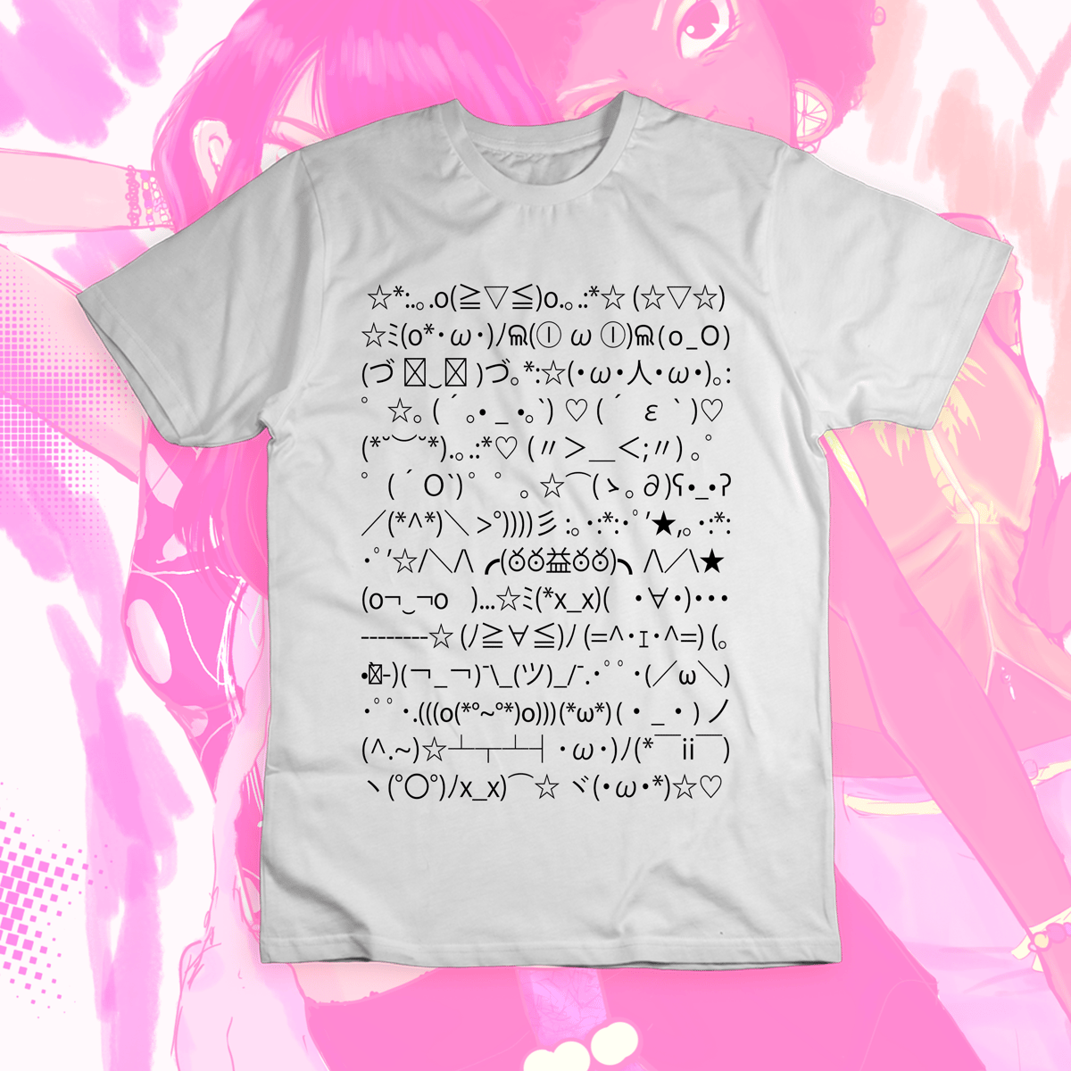 Nome do produto: Camiseta \'KAOMOJI\'
