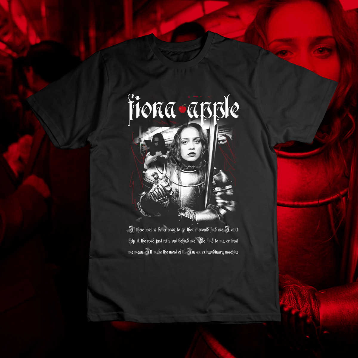Nome do produto: Camiseta \'FIONA APPLE - EXTRAORDINARY MACHINE\'