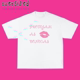 Nome do produto Camiseta Oversized 'PROTECT THE DOLLS (versão MIGZO)'
