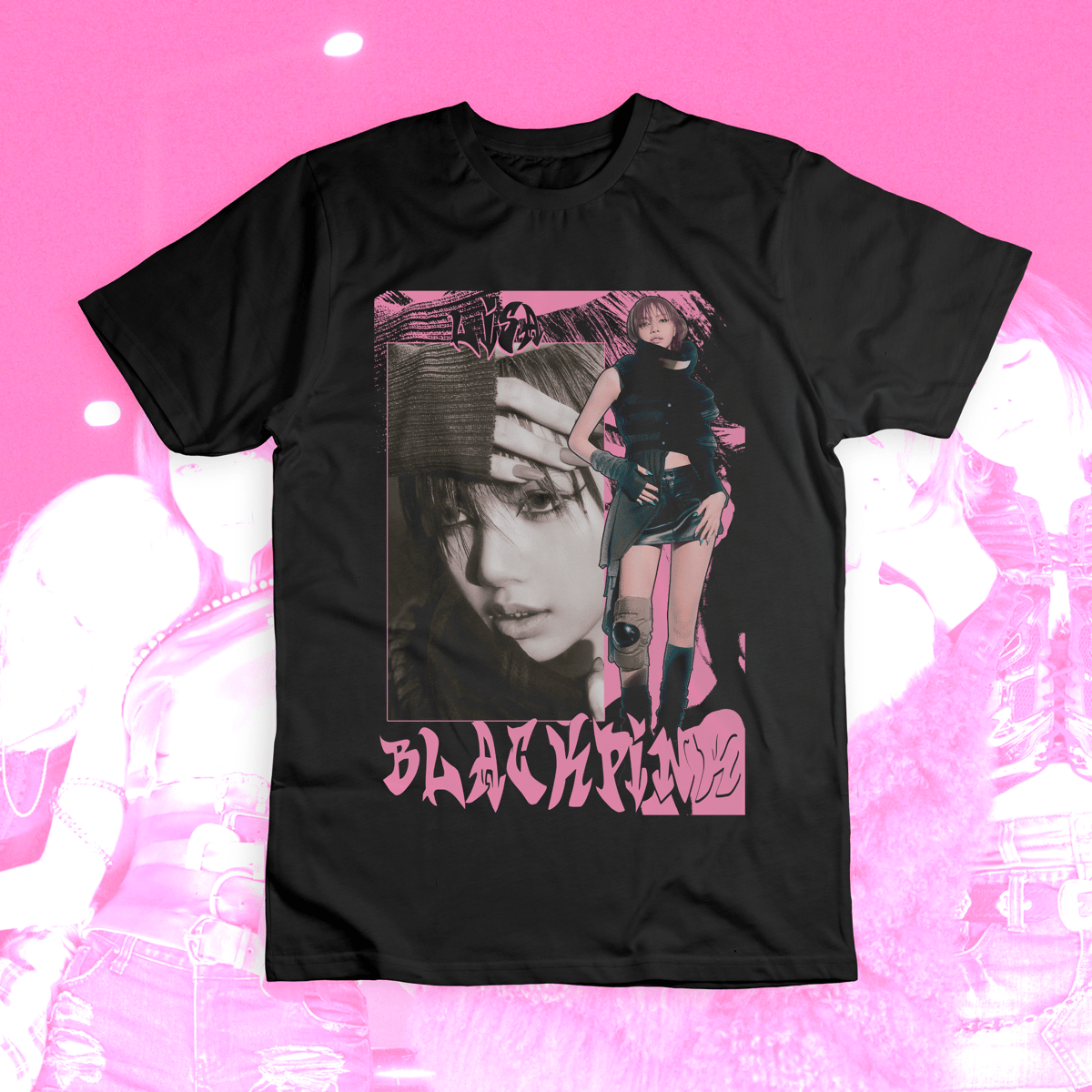 Nome do produto: Camiseta \'LISA (BLACKPINK)\'