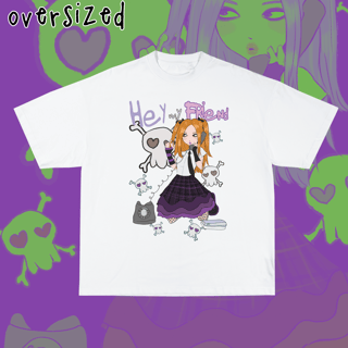 Nome do produto Camiseta Oversized 'HEY MY FRIEND (tommy heavenly6)'
