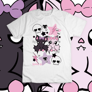 Nome do produto Camiseta 'MORCEGUINHOS'
