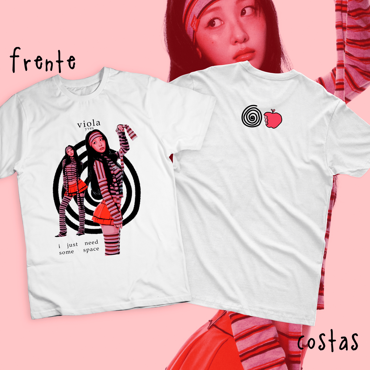 Nome do produto: Camiseta Frente e Costas \'YVES - VIOLA\'