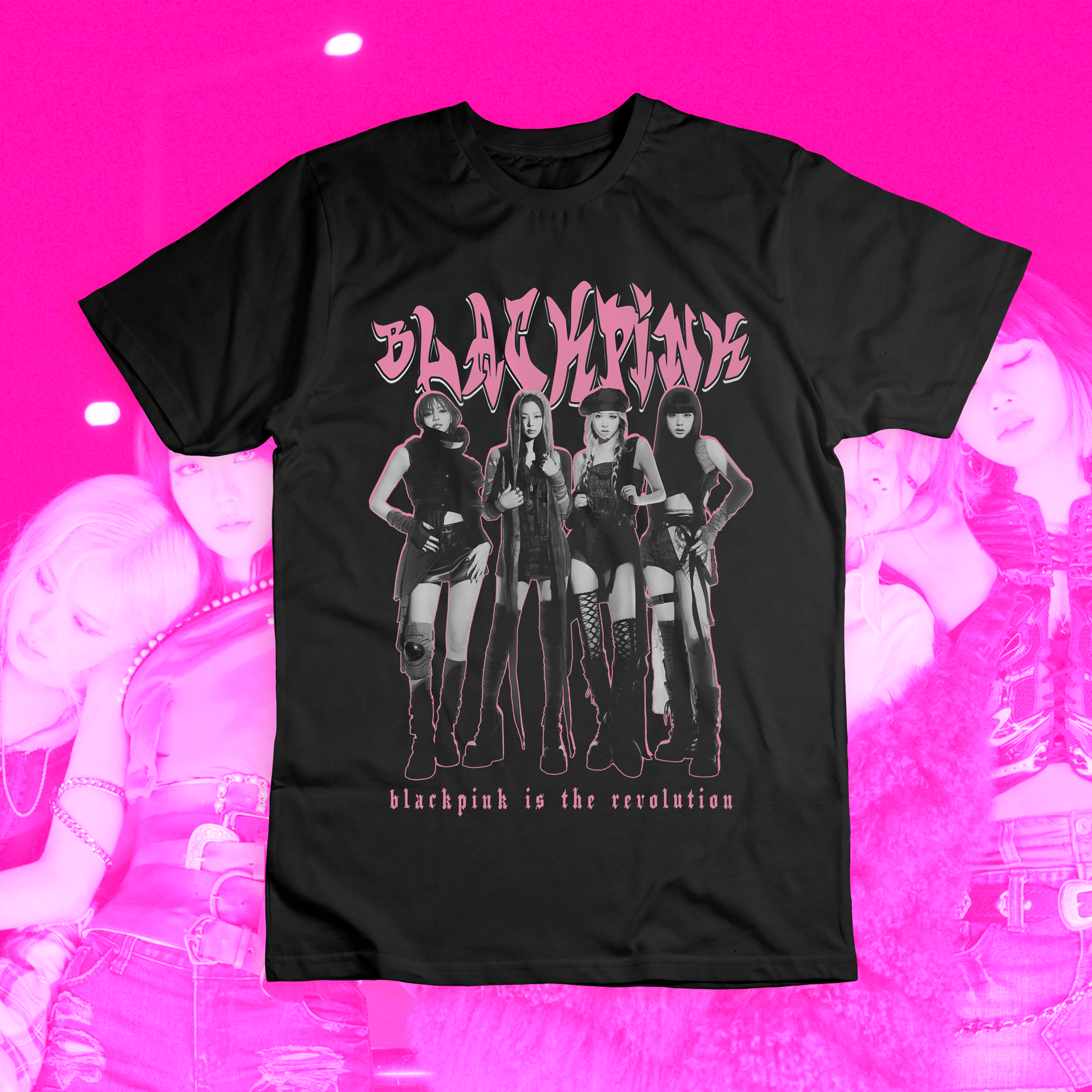 Camiseta 'BLACKPINK'