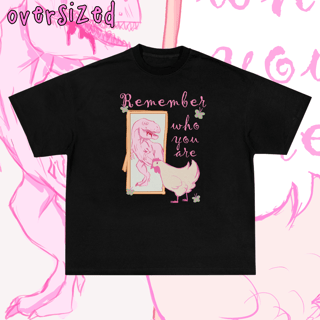 Nome do produto Camiseta Oversized 'REMEMBER WHO YOU ARE'