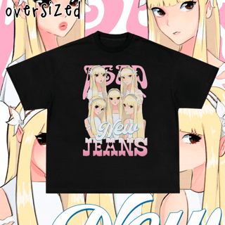 Nome do produto Camiseta Oversized 'NEWJEANS - ASAP (Versão Anime)'