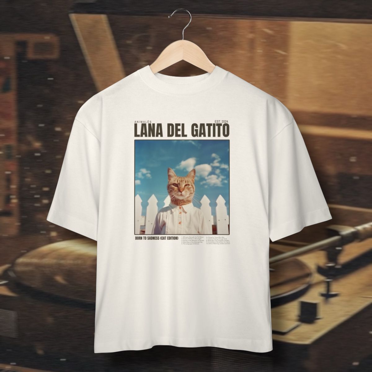 Nome do produto: oversized • del gatito