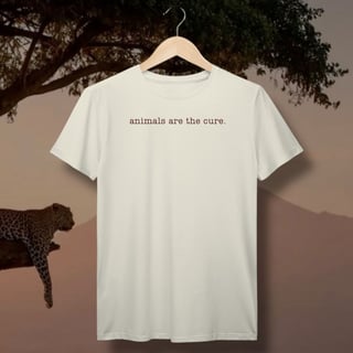 t-shirt • animals are the cure