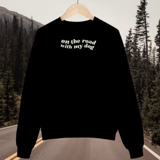 Nome do produto moletom • on the road // escuras