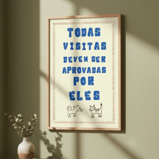 Nome do produto quadro • visitantes? depende deles