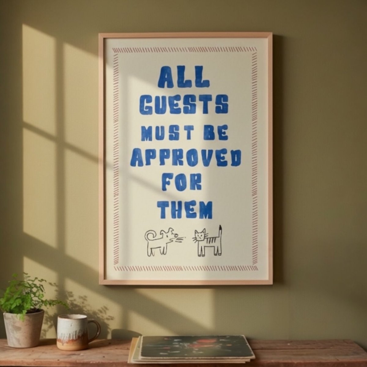 Nome do produto: quadro • visitantes? depende deles