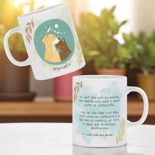 Nome do produto caneca • animalês
