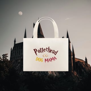 Nome do produto ecobag • potterhead dog mama 
