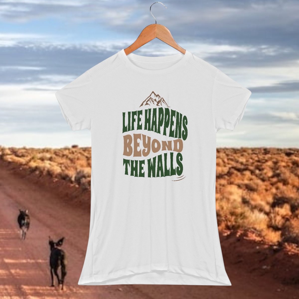Nome do produto: t-shirt sport (dry UV) • beyond the walls
