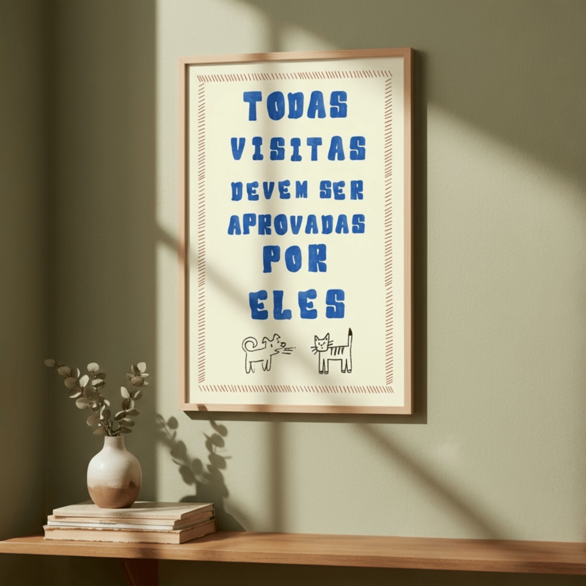 Nome do produto: quadro • visitantes? depende deles