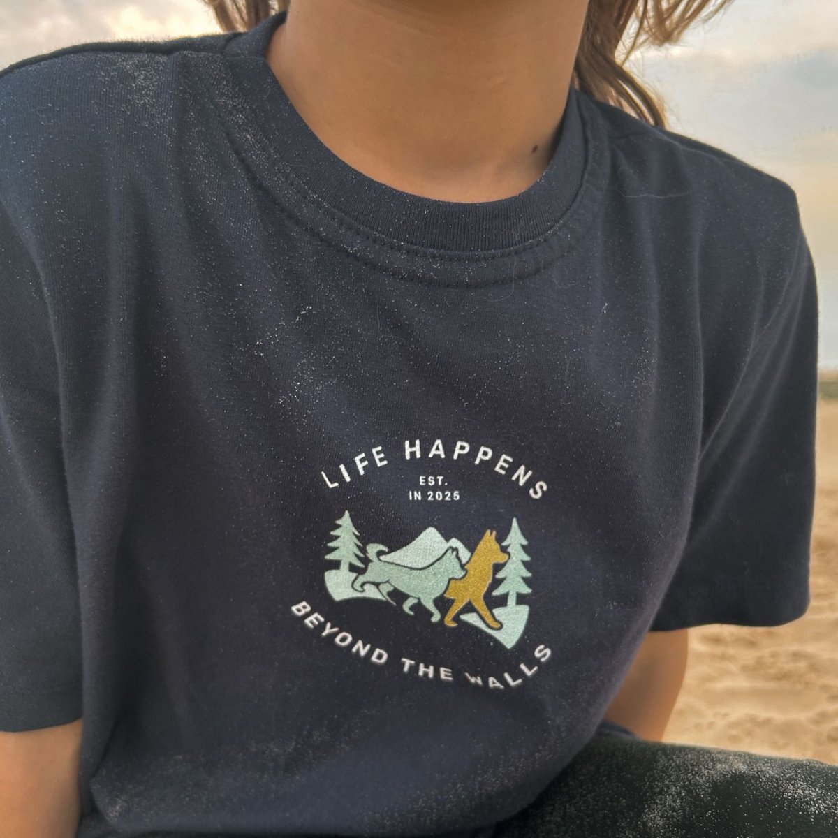 Nome do produto: t-shirt infantil • beyond the walls