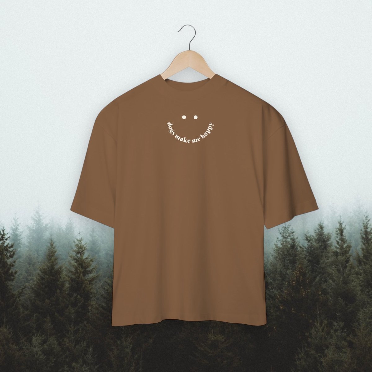 Nome do produto: oversized • dogs make me happy