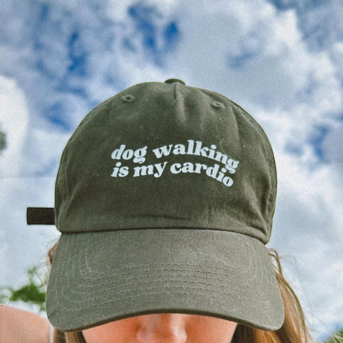 Nome do produto: boné • dog walking is my cardio