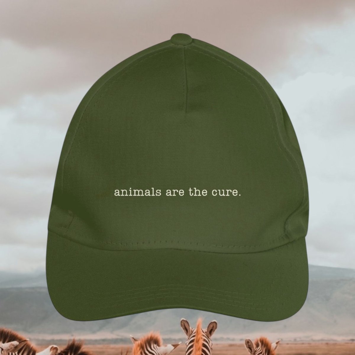 Nome do produto: boné • animals are the cure