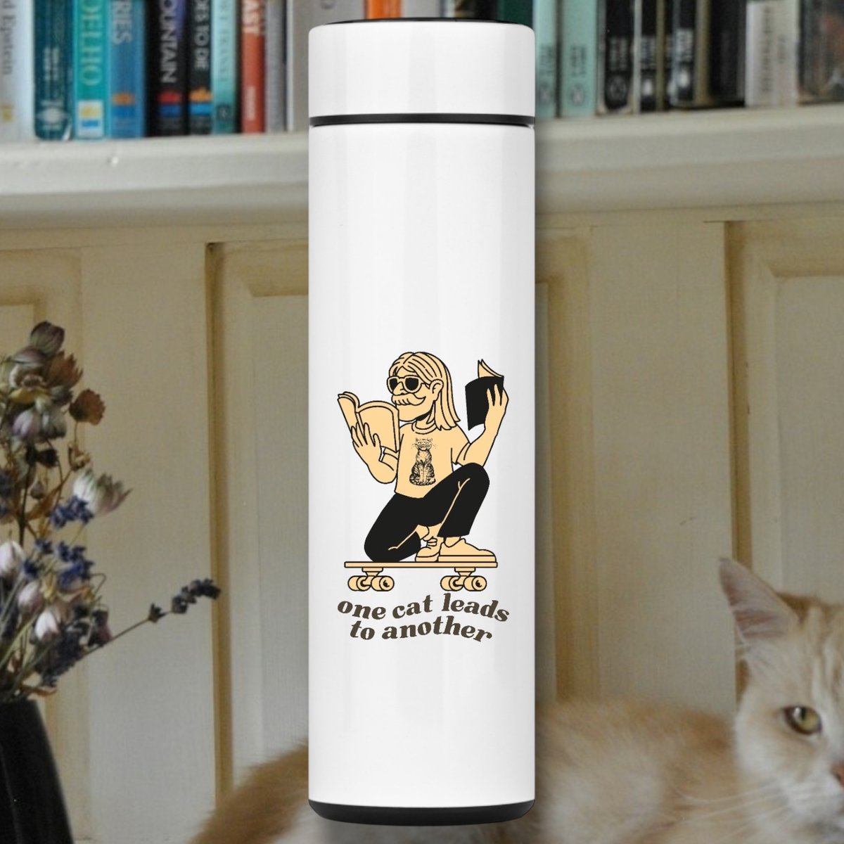 Nome do produto: garrafa térmica • one cat