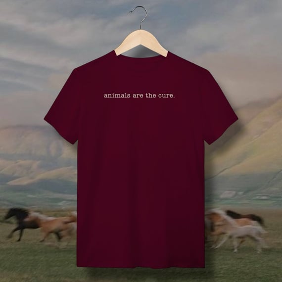 t-shirt  • animals are the cure