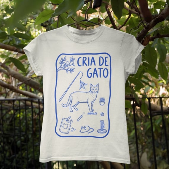 t-shirt • cria de gato