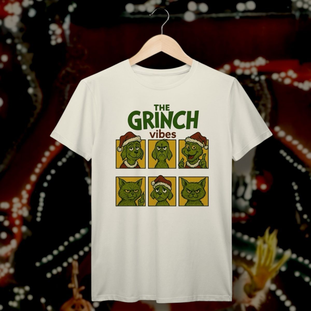 Nome do produto: t-shirt prime • grinch vibes