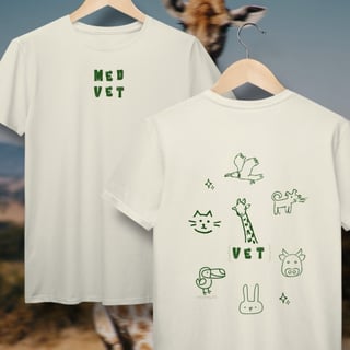 t-shirt prime • {vet} frente & costas