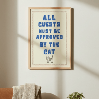 Nome do produto quadro • visitantes? depende do gato