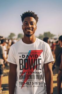 Nome do produto Bowie 1972 - Unisex