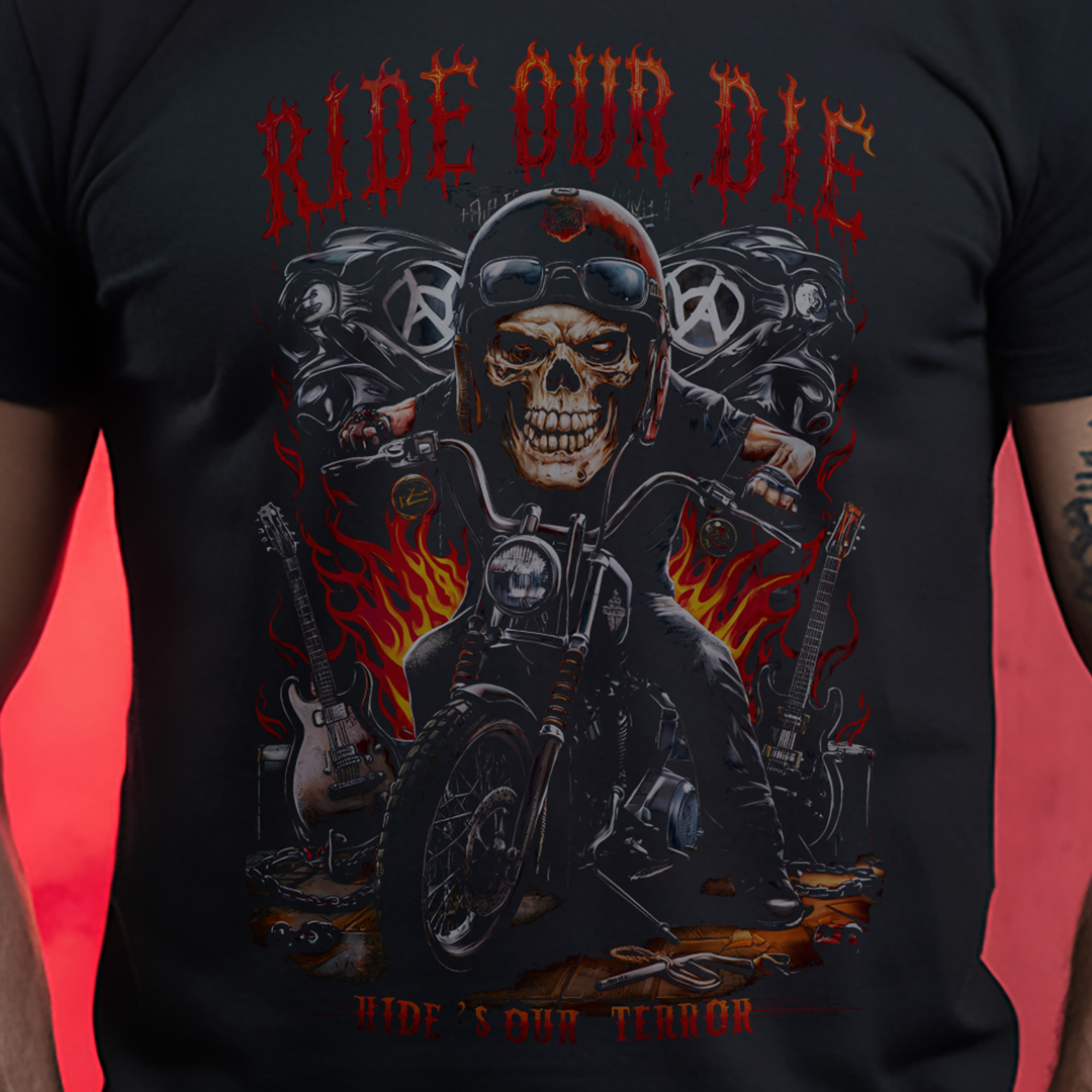 T-SHIRT PRIME RIDE OU DIE FRENTE