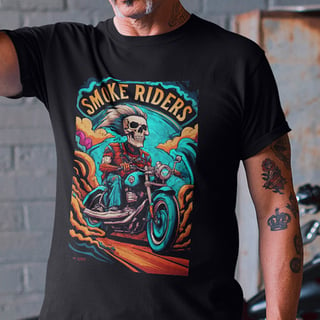 T-SHIRT SMOKE RIDERS 002 PLUS SIZE