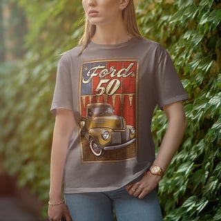 Nome do produto T-SHIRT OLD CARS FORD 50