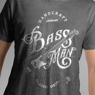 Nome do produto TSHIRT GARAGE BAND BASS