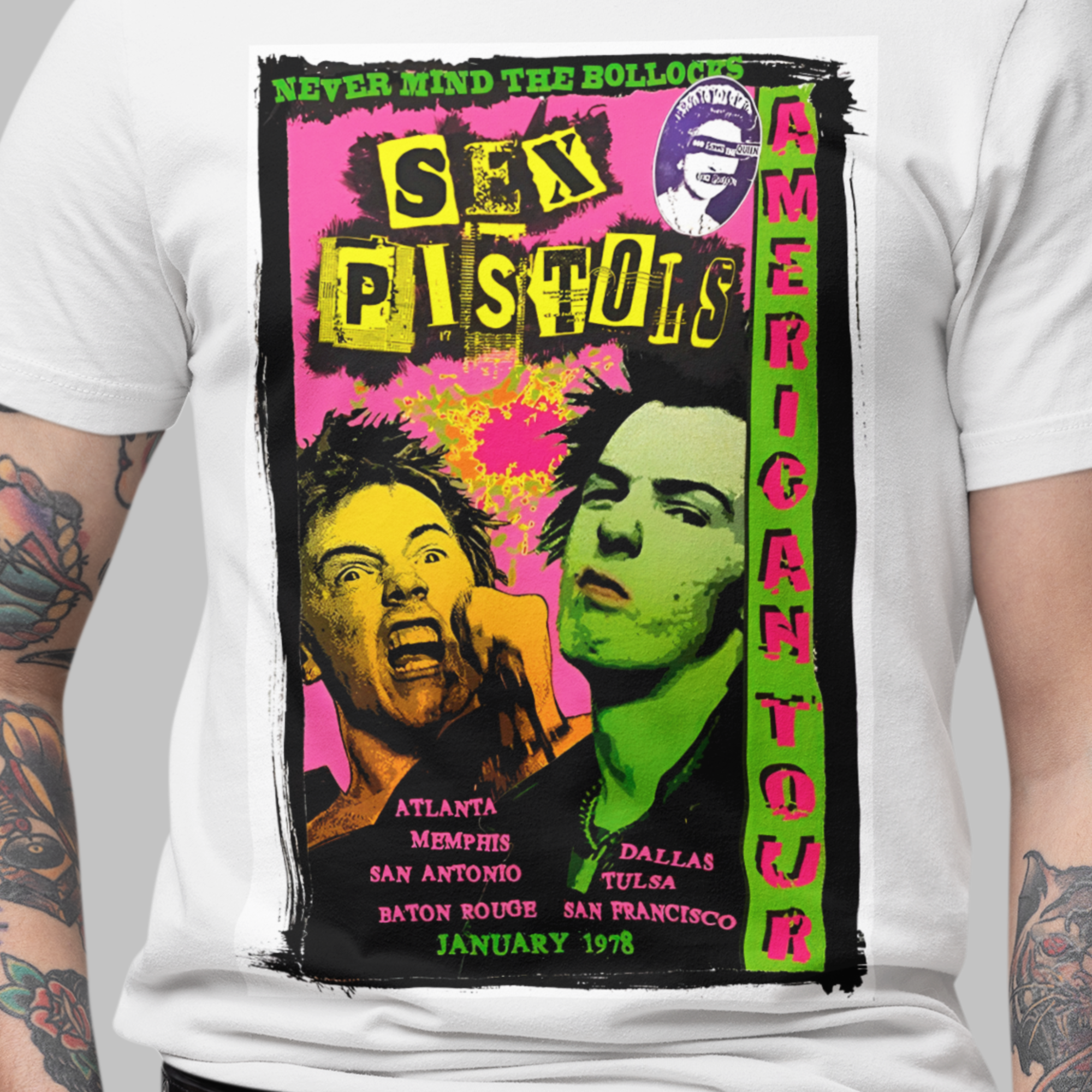 T-SHIRT QUALITY SEX PISTOLS