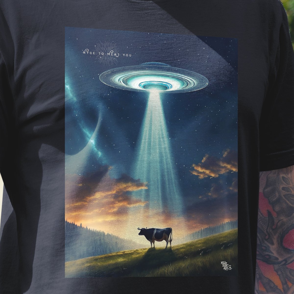 Nome do produto: Tshirt Nice to MEAT you