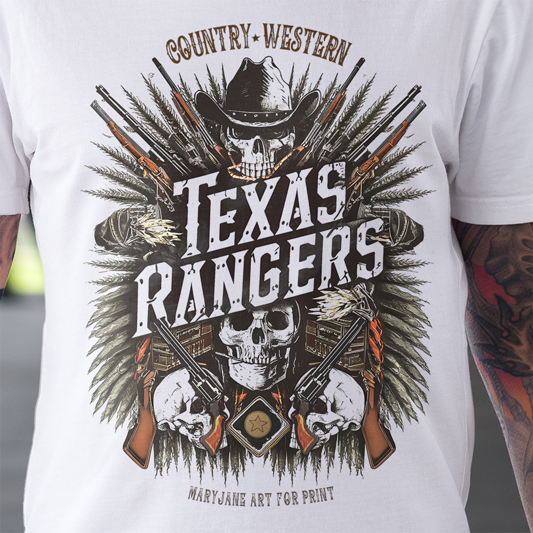 T_SHIRT QUALITY TEXAS RANGERS