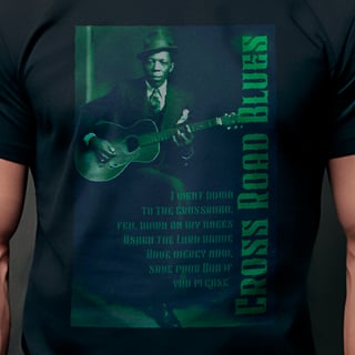 T-SHIRT CROSS ROAD BLUES