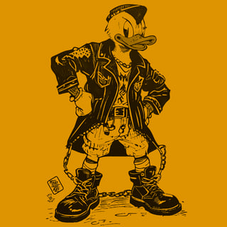 Nome do produto T-SHIRT PRIME CARTOON IS NOT DEAD